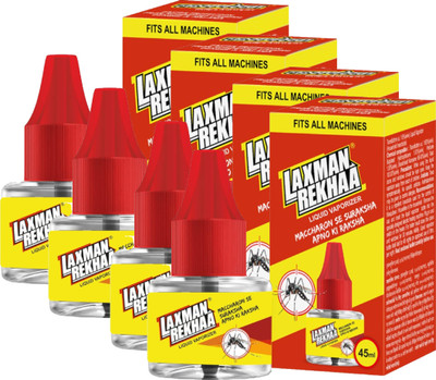 Laxmanrekhaa Mosquito Vaporizer Mosquito Vaporiser Refill(4 x 45 ml)