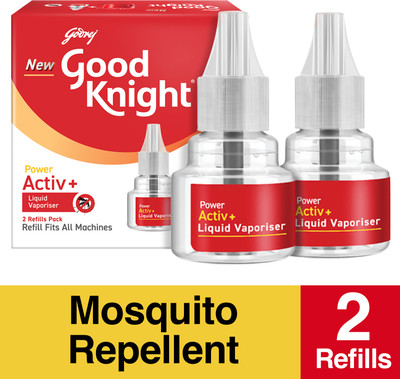 Good Knight Power Activ+ Liquid Mosquito Vaporiser Refill(2 x 45 ml)