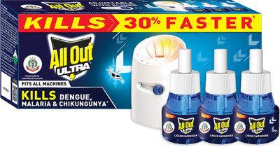 All Out ultra Mosquito Vaporiser(1 Unit 3 Refill)
