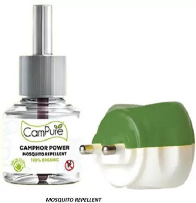 CamPure CAMPHOR Mosquito Vaporiser(1 Unit 1 Refill)