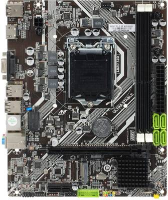 Ant Esports H61MAD3-N GamE mATX Motherboard LGA1155 Intel 2nd/3rd Gen i3/i5/i7 DDR3,M.2 NVMe Motherboard