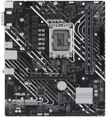 ASUS Prime H610M-E DDR5 (LGA 1700) mATX LGA 1700Socket Micro-ATX Intel H610 Chipset DDR5 Motherboard for Desktop