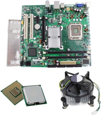 DS Refurbish G31 Motherboard and Core2Duo Processor LGA 775 G31 Audio Video LAN Micro ATX Motherboard(Green)