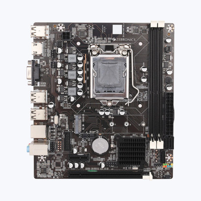 ZEBRONICS H61/1155 DDR3 LGA 1155Socket Micro-ATX Intel H61 Express Chipset DDR3 Motherboard for Desktop