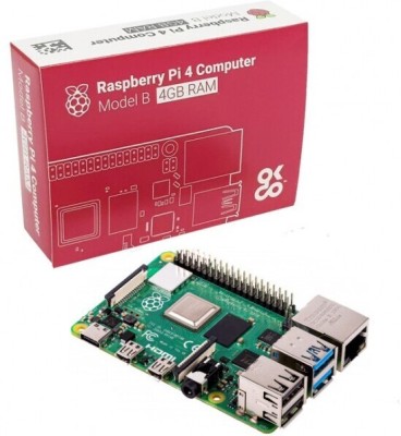 Raspberry Pi 4-Model B 4GB RAM | DDR4 Motherboard