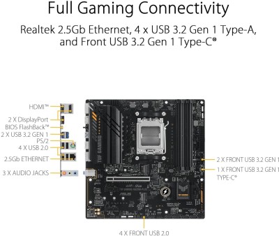 ASUS TUF GAMING A620M-PLUS Motherboard