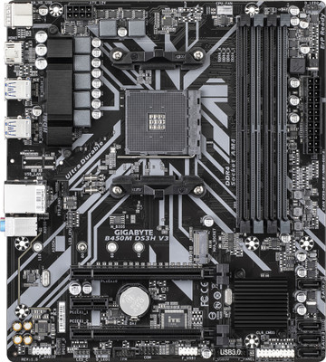 GIGABYTE B450M DS3H V3 AM4Socket Micro-ATX AMD B450 Chipset DDR4 Motherboard for Desktop