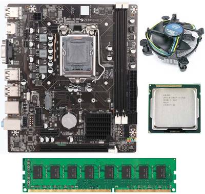 ZEBRONICS ZEB-H61M2-4GB-i5-FAN-P Motherboard