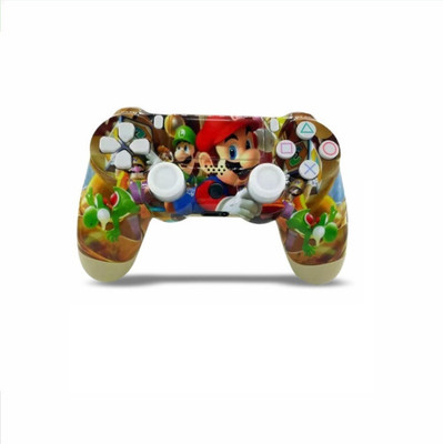 HG WORLD Playstation Dualshock 4 Joystick Wireless for PS4 Gamepad Motion Controller  Motion Controller(Mario Edition, For PS4, PC)