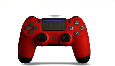 HG WORLD Playstation Dualshock 4 Joystick Wireless for PS4 Gamepad Motion Controller  Motion Controller(Red, For PS4, PC)