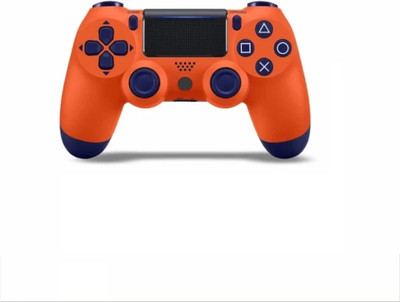 HG WORLD Playstation Dualshock 4 Joystick Wireless for PS4 Gamepad Motion Controller  Motion Controller(Sunset Orange, For PS4, PC)