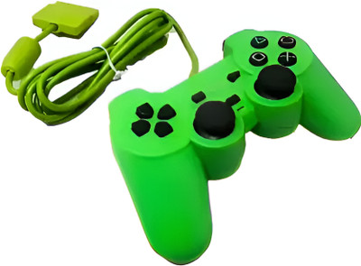 HG WORLD Playstation Dualshock2 Analog Joystick|Joypad Vibration Function Wired VideoGame  Motion Controller(Green, Gaming Accessories, Remote Control, Compatible With PS1, For PlayStation, For PS2)