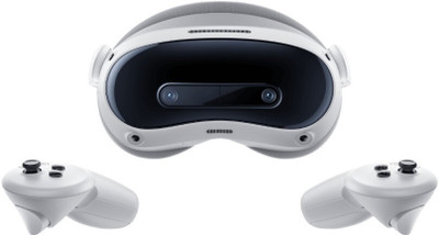 Pico 4Ultra VR Headset |12GB RAM,256GB ROM|Ultra Immersive Gaming with Snapdragon XR2  Motion Controller(White, Next Gen, 4K Display, Loved By META Quest 3 VR Console All&In&One 4K VR System, For PC)