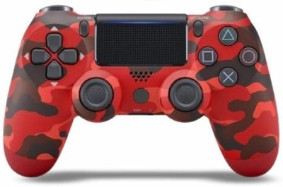 HG WORLD Playstation Dualshock 4 Joystick Wireless for PS4 Gamepad Motion Controller  Motion Controller(Cameo Red, For PS4, PC)