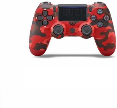 HG WORLD Playstation Dualshock 4 Joystick Wireless for PS4 Gamepad Motion Controller  Motion Controller(Cameo Red, For PS4, PC)