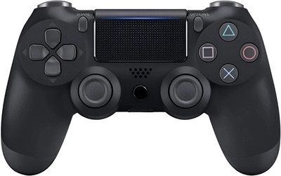 HG WORLD Playstation Dualshock 4 Joystick Wireless for PS4 Gamepad Motion Controller  Motion Controller(Black, For PS4, PC)