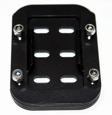 road religion Side Stand Extender for Interceptor 650/ GT650 - Heavy Duty Construction Motorcycle Fork Cover(Black)