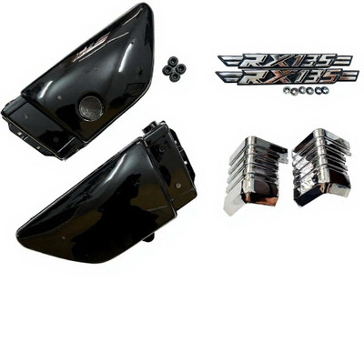 road religion Complete Side Panel Kit Black Motorcycle Fork Cover(Black)