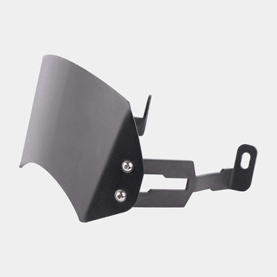 road religion Black Metal Windshield for CB350 and CB350RS Motorcycle Fork Cover(Black)