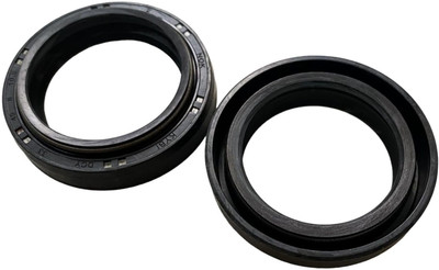 road religion Shocker Seal Set Compatible with R15 V1 - Heavy Duty construction (2-Piece) Motorcycle Fork Cover(Black)