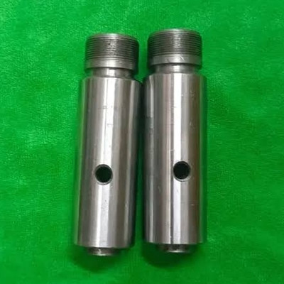 Shinify Splendor front fork height nut 3inch Motorcycle Fork Cover(Silver)