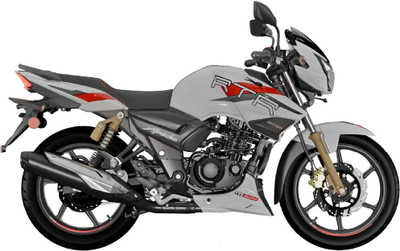 TVS Apache RTR 180 (RM Disc BT) Booking for Ex-Showroom Price(Pearl White)