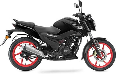 TVS RAIDER iGO Booking for Ex-Showroom Price(Wicked Black)