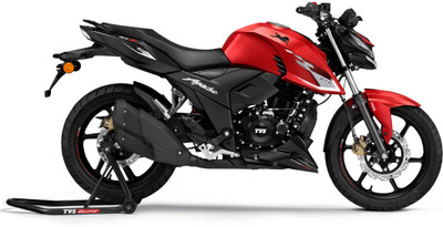 TVS Apache RTR 160 4V 1CH ABS variant Booking for Ex-Showroom Price(Racing Red)