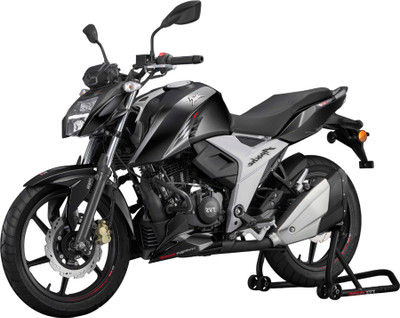TVS Apache RTR 160 4V (RM Drum) Booking for Ex-Showroom Price(Knight Black)