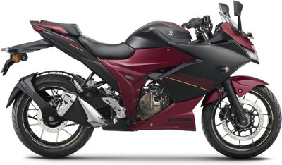 SUZUKI GIXXER SF250 Booking for Ex-Showroom Price(Met. Mat Black No. 2/ Met. Mat Bordeaux Red)