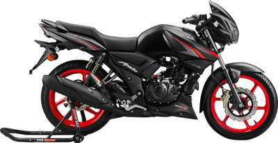 TVS Apache RTR 160 (Disc BT Racing Edition) Booking for Ex-Showroom Price(Matte Black)