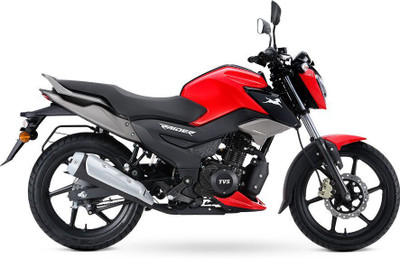 TVS Raider (Single Seat) Booking for Ex-Showroom Price(Striking Red)
