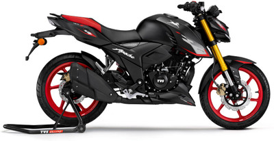 TVS APACHE RTR 160 4V DC ABS USD Booking for Ex-Showroom Price(Matte Black)