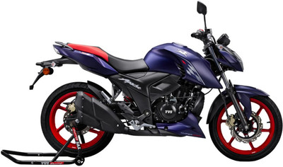 TVS Apache RTR 160 4V (Dual Channel ABS) Booking for Ex-Showroom Price(Lightning Blue)