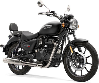 ROYAL ENFIELD Meteor 350 Booking for Ex-Showroom Price(Stellar Black)