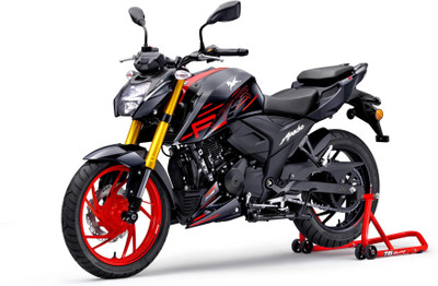 TVS Apache RTR 200 4V USD Booking for Ex-Showroom Price(Glossy Black)