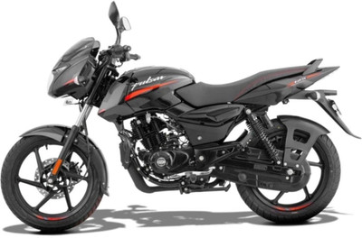 BAJAJ Bajaj_Pulsar 125_NEON DISC Booking for Ex-Showroom Price(Ebony Black Solar Red Decals)