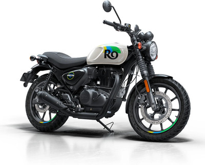 ROYAL ENFIELD Hunter 350 Booking for Ex-Showroom Price(Rio White)