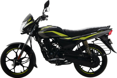BAJAJ Platina 100 ES Drum Booking for Ex-Showroom Price(Black & Gold)