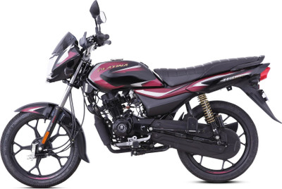 BAJAJ Platina 110 Drum Booking for Ex-Showroom Price(Ebony Black Red)