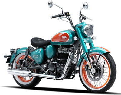 ROYAL ENFIELD Goan Classic 350 Booking for Ex-Showroom Price(Trip Teal)