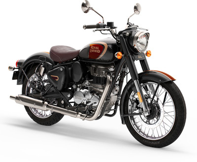 ROYAL ENFIELD Classic 350 Booking for Ex-Showroom Price(Halcyon Black)