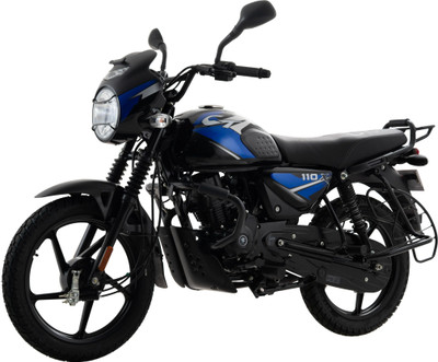 BAJAJ CT 110X Booking for Ex-Showroom Price(Ebony Blue Black Decal)