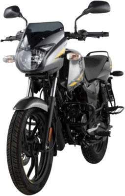 BAJAJ Bajaj_Pulsar 125_NEON DISC Booking for Ex-Showroom Price(SS_Pewter Grey With Yellow Decals)