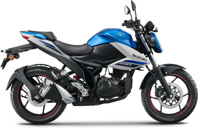 SUZUKI GIXXER Special Edition Booking for Ex-Showroom Price(Met. Triton Blue/ Pearl Glacier White)