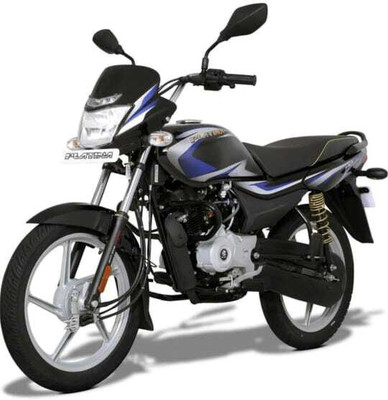 BAJAJ Bajaj_Platina 100_ES Booking for Ex-Showroom Price(Drum_Black & Blue)