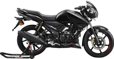 TVS Apache RTR 160 (RM Drum Black Edition) Booking for Ex-Showroom Price(Glossy Black)