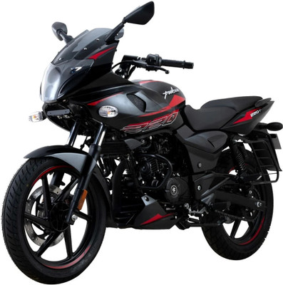 BAJAJ PULSAR 220 F UG Booking for Ex-Showroom Price(Black Red)