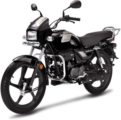 Hero Splendor+ XTEC Booking for Ex-Showroom Price(BLACK TORNADO GREY)