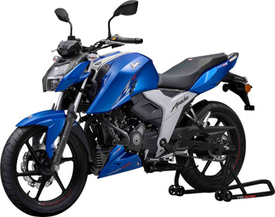 TVS Apache RTR 160 4V (RM Disc BT) Booking for Ex-Showroom Price(Metallic Blue)